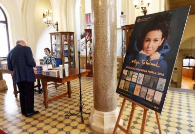 Tytuł doktora honoris causa UJ dla Olgi Tokarczuk. Fot. Marek Lasyk - zdjęcie 23