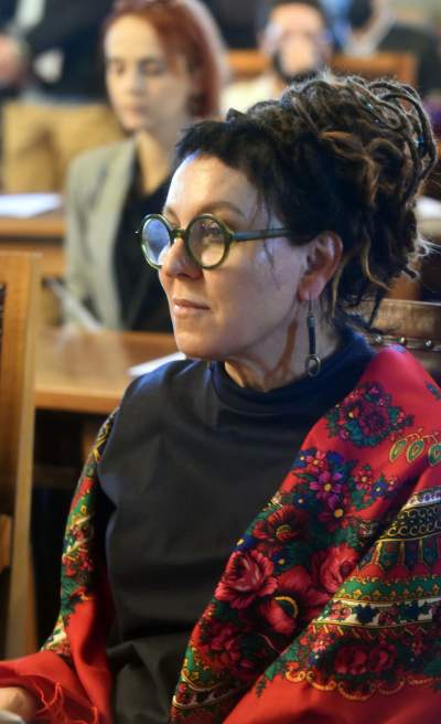 Olga Tokarczuk Honorową Obywatelką Krakowa. Fot. Marek Lasyk - zdjęcie 4
