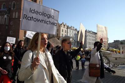 Młodzi Solidarnie z Protestem Medyków. Studenci protestowali w Krakowie - zdjęcie 11