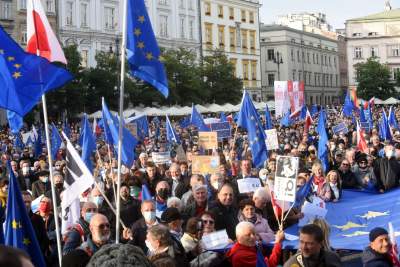 "My zostajemy, Rząd wychodzi" fot. Marek Lasyk - zdjęcie 12