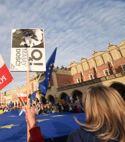 "My zostajemy, Rząd wychodzi" fot. Marek Lasyk - zdjęcie 11