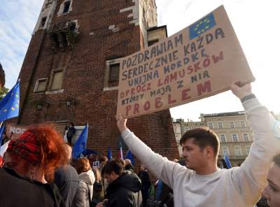 "My zostajemy, Rząd wychodzi" fot. Marek Lasyk - zdjęcie 10