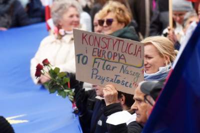 "My zostajemy, Rząd wychodzi" fot. Marek Lasyk - zdjęcie 13