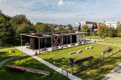 Tężnia Bagry już działa. Fot. Jan Graczyński - zdjęcie 9