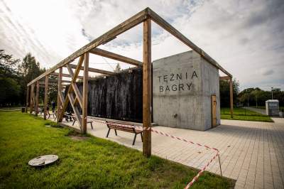 Tężnia Bagry już działa. Fot. Jan Graczyński - zdjęcie 6