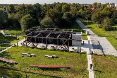 Tężnia Bagry już działa. Fot. Jan Graczyński - zdjęcie 11