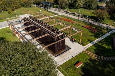 Tężnia Bagry już działa. Fot. Jan Graczyński - zdjęcie 12