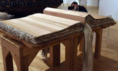 "Ursula von Rydingsvard. Tylko sztuka". Fot. Marek Lasyk - zdjęcie 18