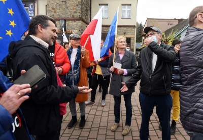 Protest w Dobczycach: Chyra, Hołdys, Bodnar i inni... - zdjęcie 20
