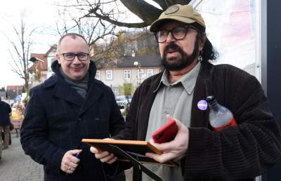 Protest w Dobczycach: Chyra, Hołdys, Bodnar i inni... - zdjęcie 1