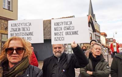 Protest w Dobczycach: Chyra, Hołdys, Bodnar i inni... - zdjęcie 16