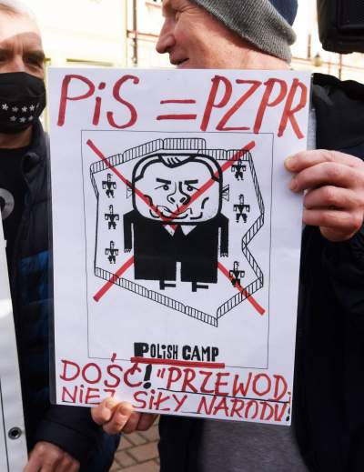 Protest w Dobczycach: Chyra, Hołdys, Bodnar i inni... - zdjęcie 6