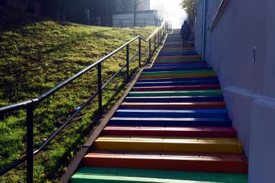 Podgórze: tak wyglądały kolorowe schody przed zniszczeniem - zdjęcie 22