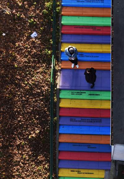 Podgórze: tak wyglądały kolorowe schody przed zniszczeniem - zdjęcie 24