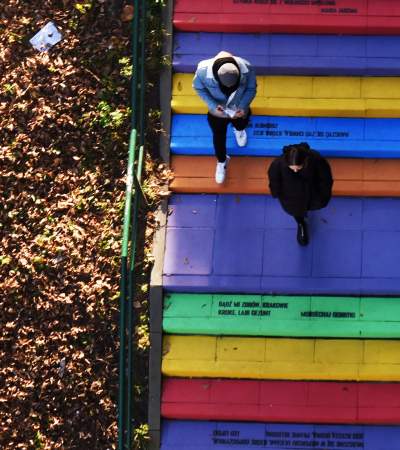 Podgórze: tak wyglądały kolorowe schody przed zniszczeniem - zdjęcie 23