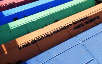 Podgórze: tak wyglądały kolorowe schody przed zniszczeniem - zdjęcie 19