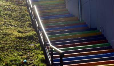 Podgórze: tak wyglądały kolorowe schody przed zniszczeniem - zdjęcie 13