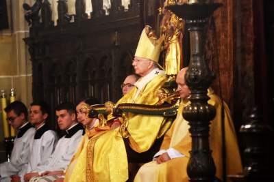 Rząd i PiS świętowali w Krakowie. Strajk Kobiet protestował - zdjęcie 9