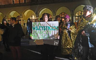 Wigilia dla imigrantów na krakowskim Rynku - zdjęcie 22