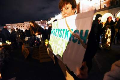 Wigilia dla imigrantów na krakowskim Rynku - zdjęcie 13