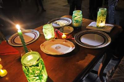 Wigilia dla imigrantów na krakowskim Rynku - zdjęcie 2