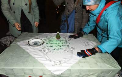 Wigilia dla imigrantów na krakowskim Rynku - zdjęcie 3