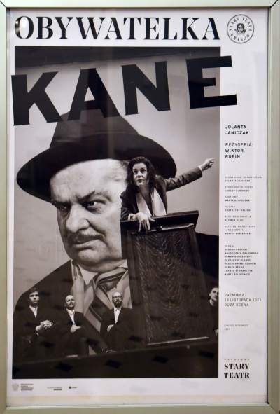 "Obywatelka Kane", premiera w Narodowym Starym Teatrze. Fot. Marek Lasyk - zdjęcie 20