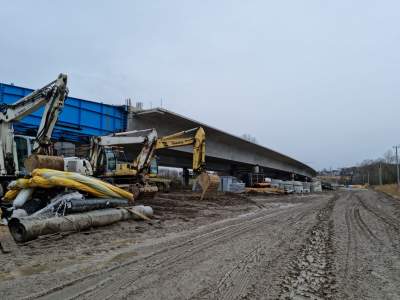 Budowa północnej obwodnicy Krakowa, fot. GDDKiA - zdjęcie 6