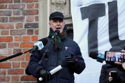 Kraków, Rynek Główny protest przeciwko LEX TVN - zdjęcie 9