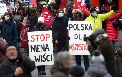 Demonstracja w Krakowie w 99. rocznicę zabójstwa Gabriela Narutowicza - zdjęcie 27