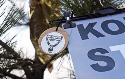 Sędziowska choinka 2021. Trzecia próba... - zdjęcie 13