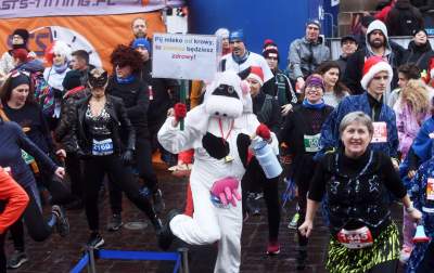 Powróciła krakowska, sylwestrowa tradycja. Bieg w przebraniu - zdjęcie 12