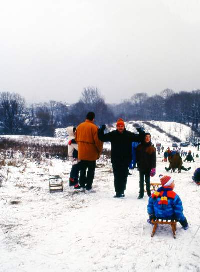 To była najlepsza góra saneczkowa w Krakowie. W ubiegłym wieku... - zdjęcie 4