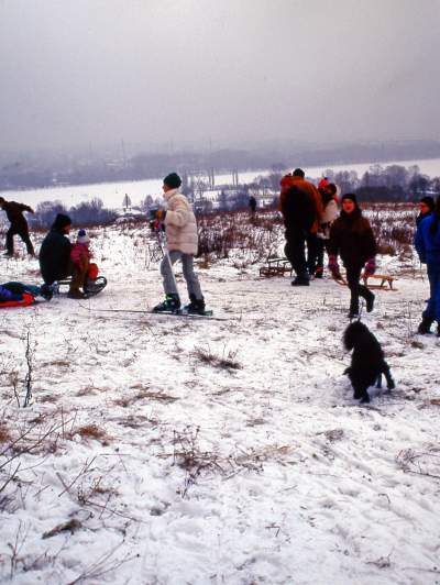 To była najlepsza góra saneczkowa w Krakowie. W ubiegłym wieku... - zdjęcie 11