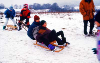 To była najlepsza góra saneczkowa w Krakowie. W ubiegłym wieku... - zdjęcie 7
