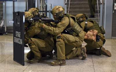 Taka sytuacja na lotnisku w Balicach. Zobaczcie zdjęcia i film - zdjęcie 1