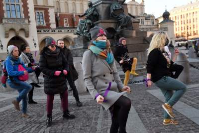 Nazywam się Miliard - One Billion Rising Kraków, fot. Marek Lasyk - zdjęcie 10
