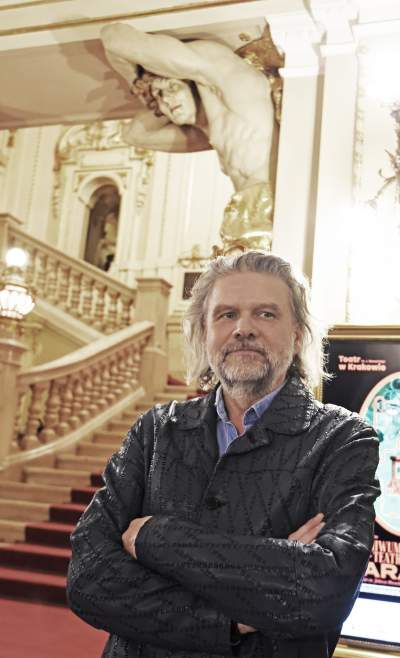 Konferencja w Teatrze Słowackiego. Cały zespół wspiera dyrektora - zdjęcie 41