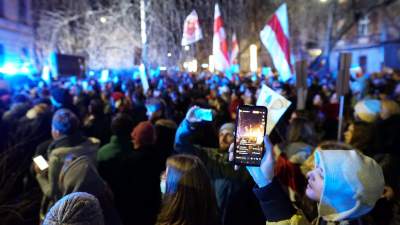 Nie dla wojny! Kraków solidarny z Ukrainą - zdjęcie 31