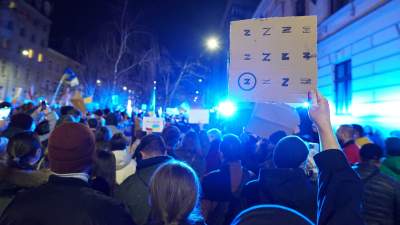 Nie dla wojny! Kraków solidarny z Ukrainą - zdjęcie 13