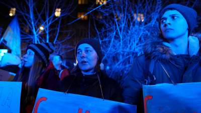 Nie dla wojny! Kraków solidarny z Ukrainą - zdjęcie 9