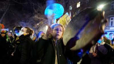 Nie dla wojny! Kraków solidarny z Ukrainą - zdjęcie 10