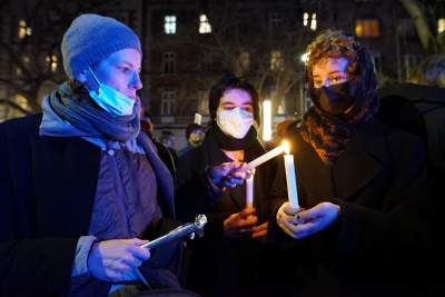 Nie dla wojny! Kraków solidarny z Ukrainą - zdjęcie 26