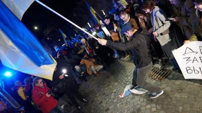 Nie dla wojny! Kraków solidarny z Ukrainą - zdjęcie 21