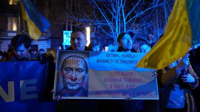 Nie dla wojny! Kraków solidarny z Ukrainą - zdjęcie 5