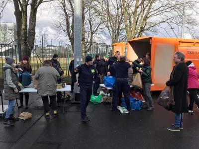 Stadion Miejski im. Henryka Reymana: zbiórka dla Ukrainy, fot. Jan Graczyński - zdjęcie 4