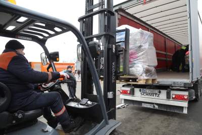 Tony darów dla walczącej Ukrainy, fot. B Świerzowski, Jan Graczyński (dron) - zdjęcie 24