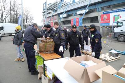 Tony darów dla walczącej Ukrainy, fot. B Świerzowski, Jan Graczyński (dron) - zdjęcie 32