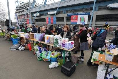 Tony darów dla walczącej Ukrainy, fot. B Świerzowski, Jan Graczyński (dron) - zdjęcie 36