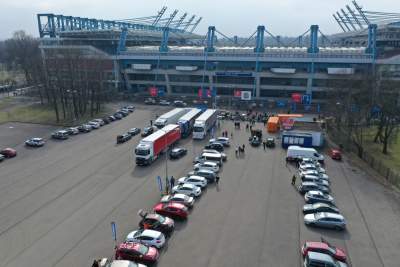 Tony darów dla walczącej Ukrainy, fot. B Świerzowski, Jan Graczyński (dron) - zdjęcie 8